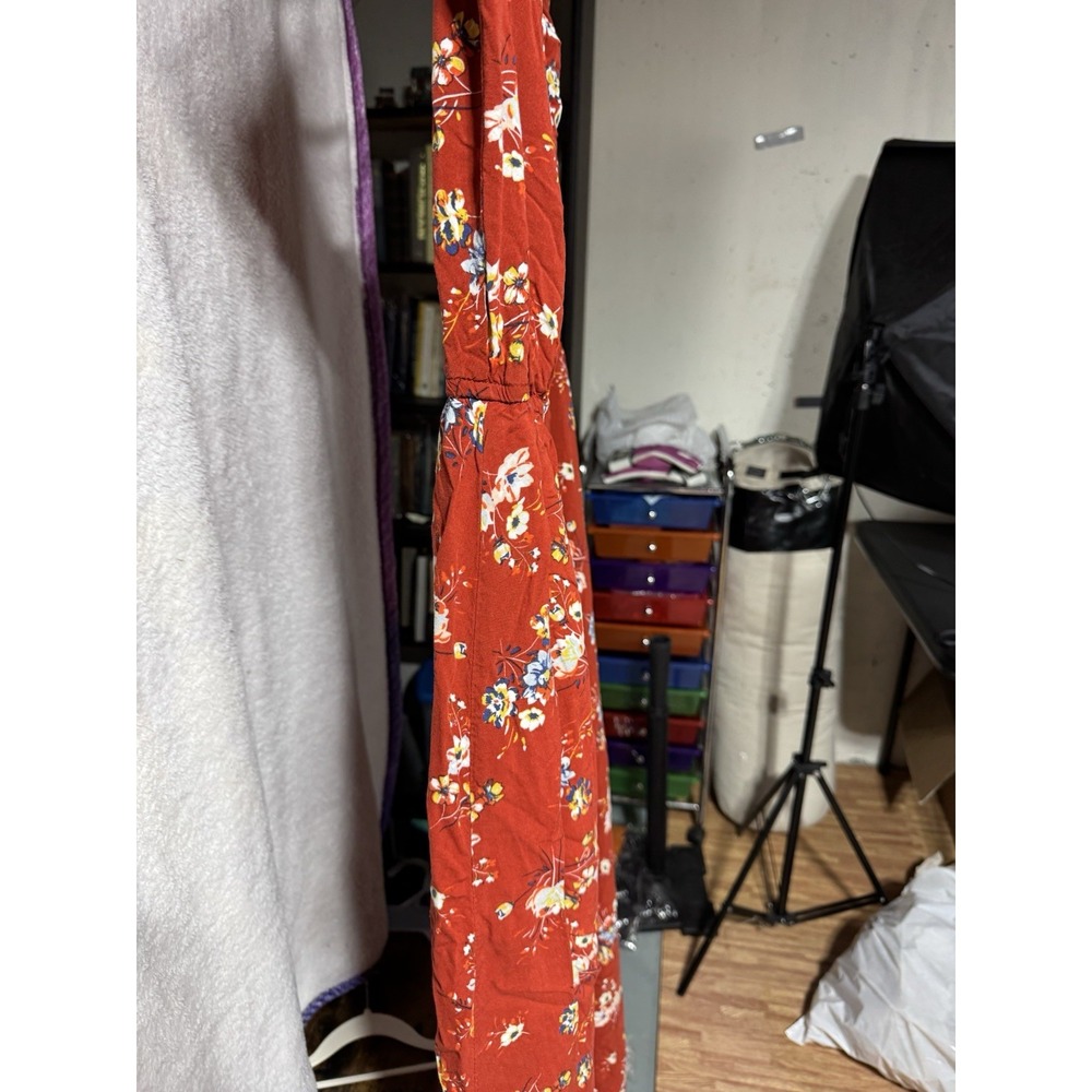 Rue 21 Red/Orange Floral Sundress‎ XL - Picture 10 of 16